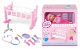 OBL768791 - 12 doll house suit bed with IC parts