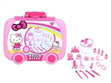 OBL769226 - HELLO KITTY d suitcase with pink girl 19 times
