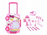 OBL769227 - HELLO KITTY d with a pull rod box red girl 19 pieces
