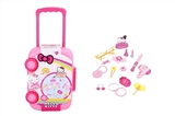 OBL769237 - HELLO KITTY拉杆箱粉红饰品21件套
