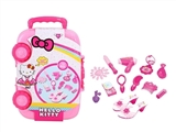 OBL769239 - HELLO KITTY拉杆箱粉红饰品13件套