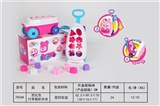 OBL769684 - 芭比色  行李箱积木车