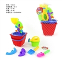 OBL770333 - 8 PCS beach bucket of suits