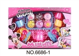 OBL771356 - 米妮茶具配精美蛋糕