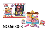 OBL771421 - 灯光音乐卡通卖台配收银机，雪糕，甜甜圈