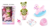 OBL771481 - 14 inch doll baby drink pee with Trojan horse wink with 4 IC
