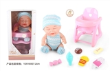 OBL771758 - 9 inch doll with 6 sound IC with chair of candy