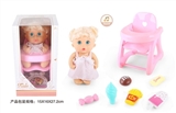 OBL771760 - 9 inch doll with 6 sound IC with chair of candy