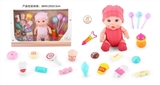 OBL771771 - 9 inch doll with 6 sound IC parts with candy food 19 samples