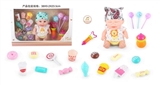 OBL771777 - 9 inch doll with 6 sound IC parts with candy food 19 samples