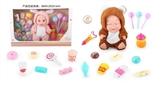 OBL771778 - 9 inch doll with 6 sound IC parts with candy food 19 samples