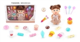 OBL771781 - 9 inch doll with 6 sound IC parts with candy food 19 samples