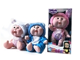 OBL771841 - 9 inches cabbage doll with 4 sound IC 3 style