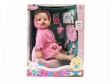 OBL771934 - 16 inch doll doll drink pee with 4 sound IC