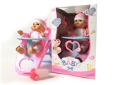 OBL771996 - 13 "baby doll with eat chair 4 sound IC drink pee