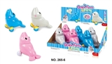 OBL772434 - Electric music cartoon dolphins