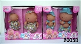 OBL772592 - 9 inch six sound doll with 6 inch static baby seal (2, orange)