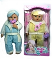 OBL772671 - 16 inch cotton body flash music doll (2, orange)