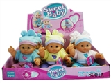 OBL772683 - 9 inches six sound posture doll (12 / box)