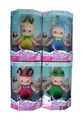 OBL772694 - 9 inches music doll (4 color, orange)