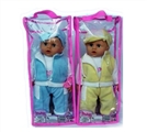 OBL772700 - 16 inch cotton body flash music doll (2, orange)