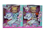 OBL772714 - Optical head wave voice doll (2 color mixed bag not electric)