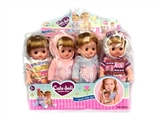 OBL772744 - 13 inch standing music doll (4 mixed 8 / box)