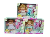 OBL772773 - 13 "music doll with pronunciation bottles pony treasure and comb (three three color, orange)