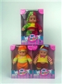 OBL773133 - 9 inches music doll (3, orange)