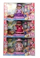 OBL773146 - 13 "music doll with evade glue comb dog bone magic bottle (3 color, orange)