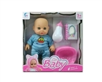 OBL773199 - 10 inch complete evade glue can pee doll (6 sound 3 ag13 packet electricity)