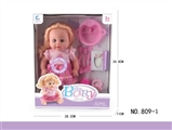 OBL773216 - 14 inch body doll blowing sound (6 3 ag13 package electricity)