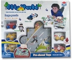 OBL773980 - 1 set of puzzle pieces (24 PCS / 86 * 58) 6 car only eight small accessories