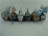 OBL773998 - 军事系列车6款混装（搪塑软胶+塑料车轮滑行功能）              1pcs/袋