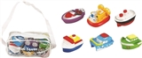 OBL774068 - Water jet boat six conventional (lining plastic soft glue: water bath toys, put into the water again