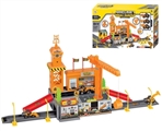 OBL774258 - City series three plastic slide truck 38 PCS