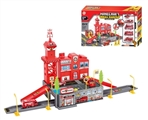 OBL774259 - City series 4 plastic fire 1 fire only airplane 30 PCS