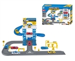 OBL774260 - City series four plastic slide car and PCS