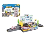 OBL774262 - City series four plastic 1 ambulance ambulance plane taxiing 17 PCS