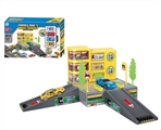 OBL774265 - City series four plastic slide car 13 PCS