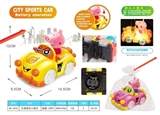OBL774729 - The pig electric universal city small sports car portable lantern lights (music)