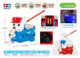 OBL774744 - Dog dog patrol electric universal portable lanterns (2 light music)