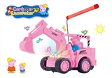 OBL774746 - Pig electric universal excavator portable lanterns (music dazzle colour Men star lights)