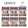 OBL775044 - 4.5 -inch fort night 9 season 2 only doll weapons card pack (6)