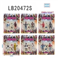 OBL775045 - 4.5 -inch fort night 9 season 2 only doll weapons card pack (6)