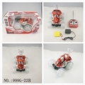 OBL775147 - Four way remote control music tipper white wheel (battery usb)