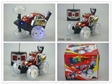OBL775155 - Four way remote control music tipper white wheel