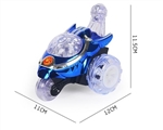 OBL775169 - Four way remote control music tipper white wheel (including usb plug-in cable)