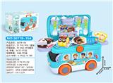 OBL779284 - Boys’ cake dessert bus cart set