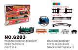 OBL791537 - 冒烟、灯光、火车声  轨道火车